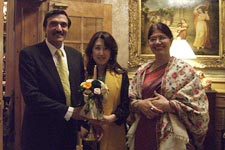 with Mr, & Mrs .Prakash
