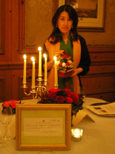 with beautiful card from Roma ” The palazzo chigi ”