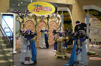 main stage of HANA SACAS in front of Akasaka Sation in Chiyoda Line