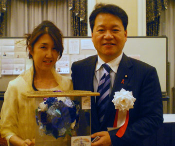 with Senator Mr.Odachi and Rose of Sapphire